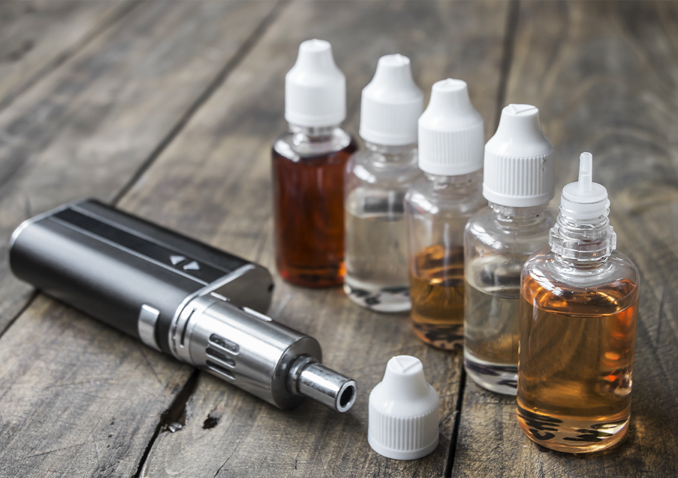 Nicotine-free liquids for medical devices have doubled in price
